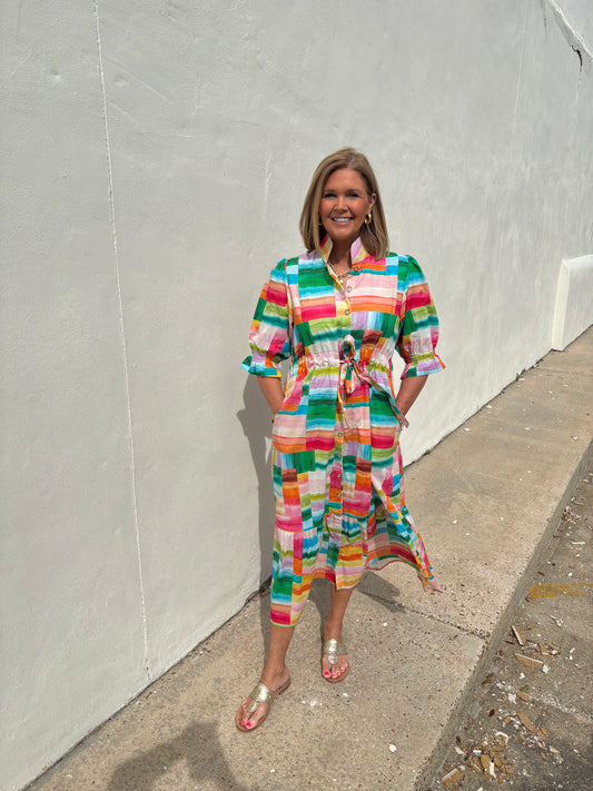 Catherine Dress Mad for Madras