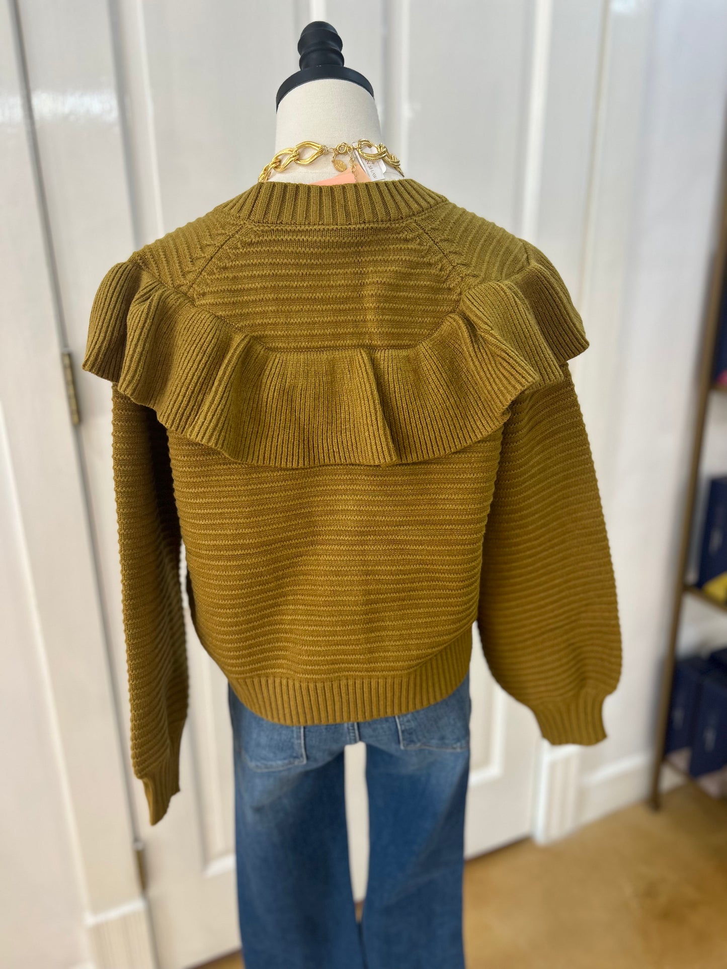 Crosby Karrington Cardigan Ochre