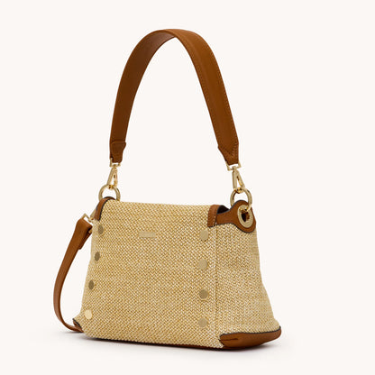 Bryant med Cocoa Raffia/Gold