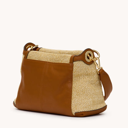 Bryant med Cocoa Raffia/Gold