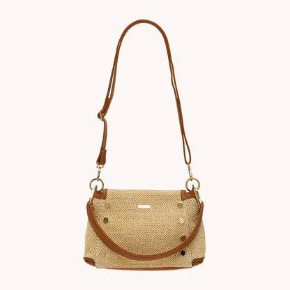 Bryant med Cocoa Raffia/Gold