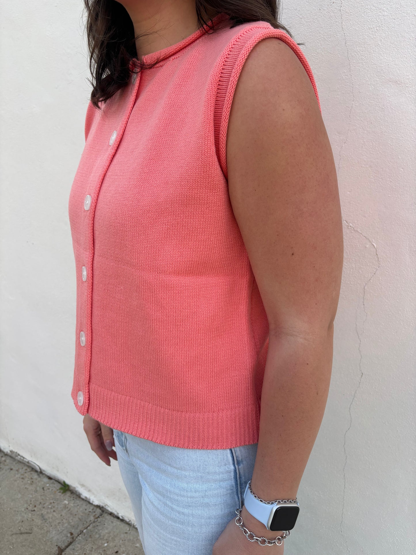 Melon Sweater Vest
