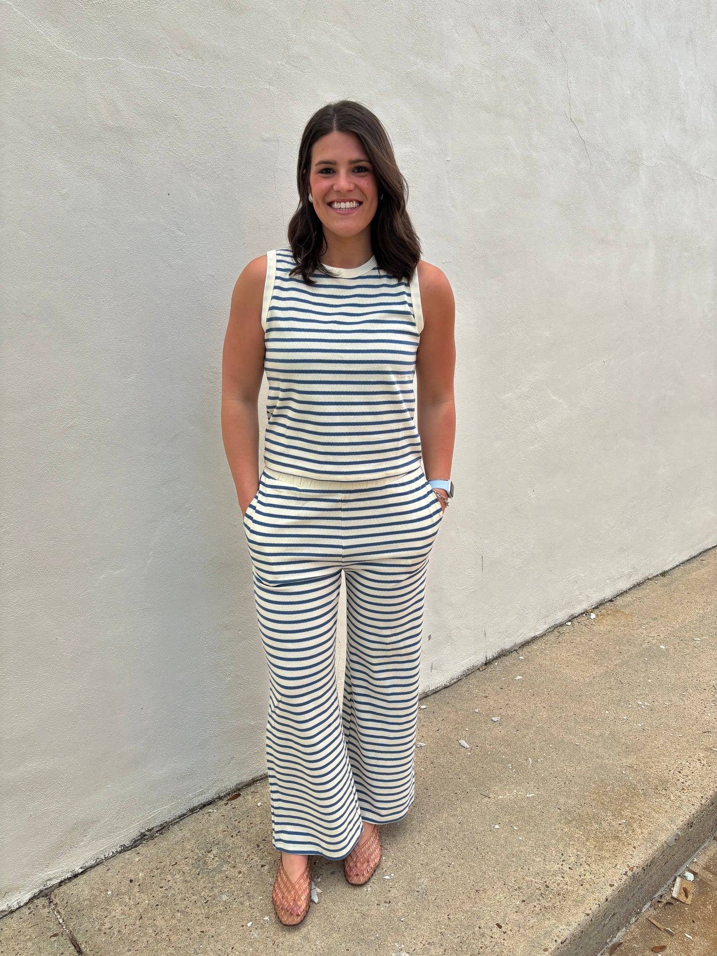 Stripe Knit Set