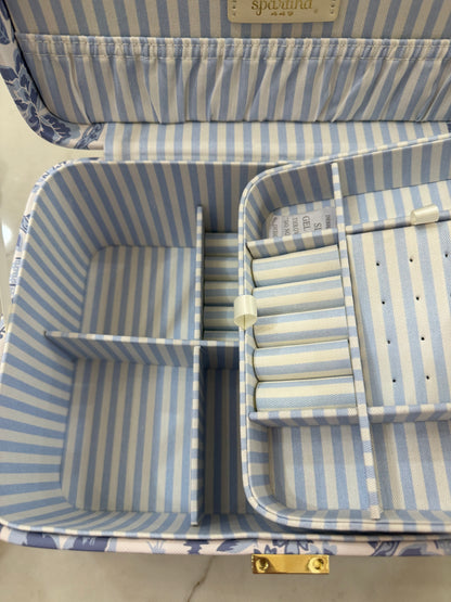 Medium Desktop Jewelry Case Garden Toile