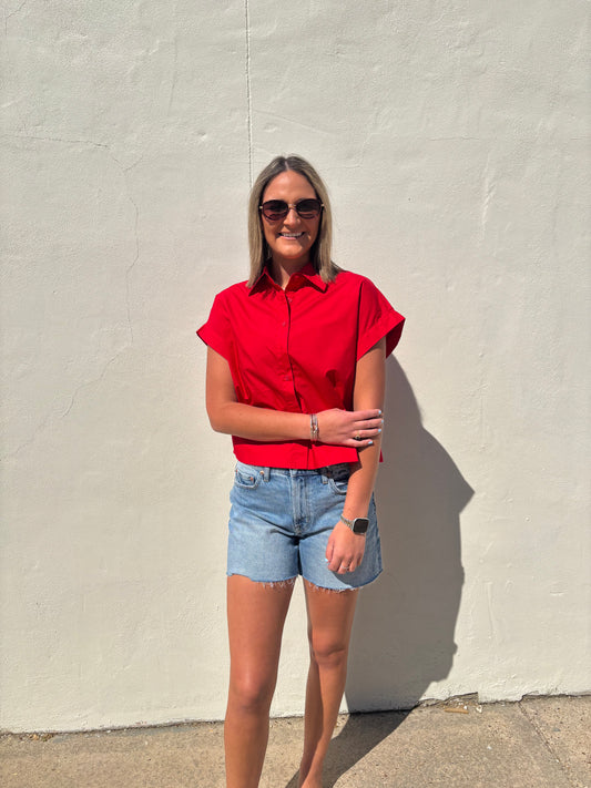 Shorty Shirt Red