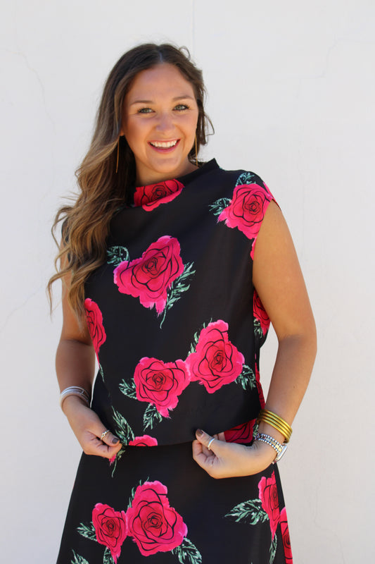 Dalia Skirt Rose