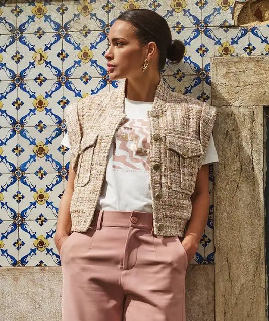 Gilet Tweed