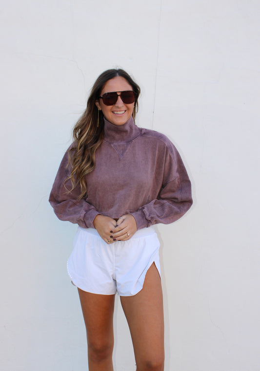 Pick up game pullover in eclipse