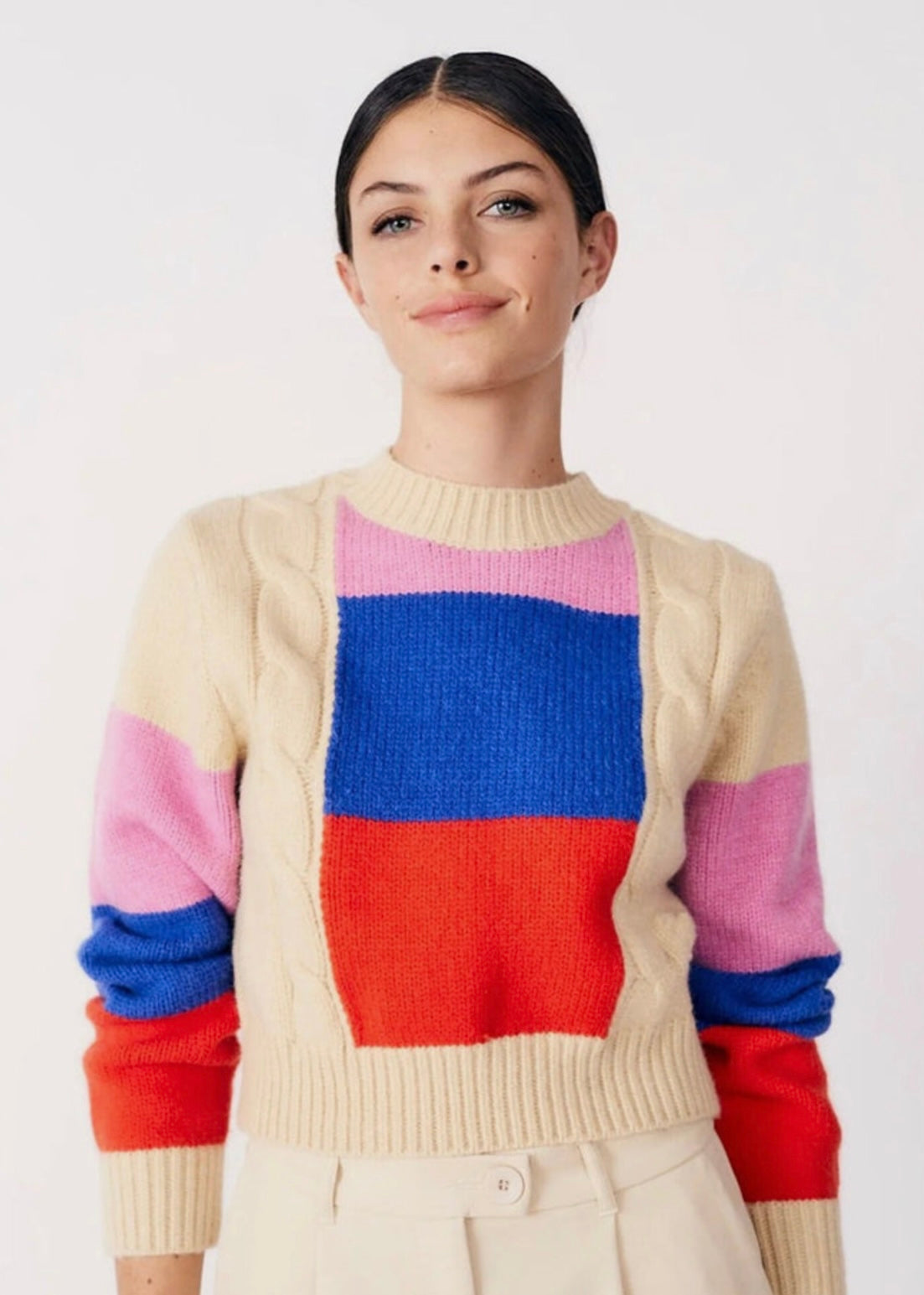 Deluc Brinsley Colorblock Sweater