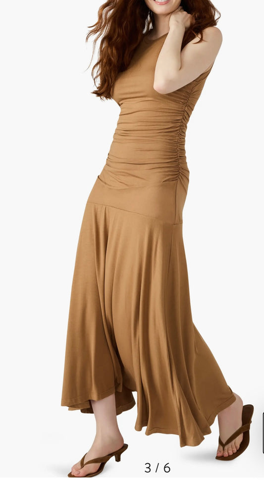 Jace Sleeveless Maxi Dress Toast