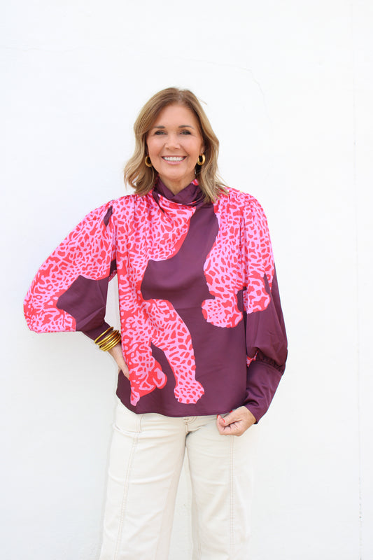 Florence Blouse Catwalk Pink