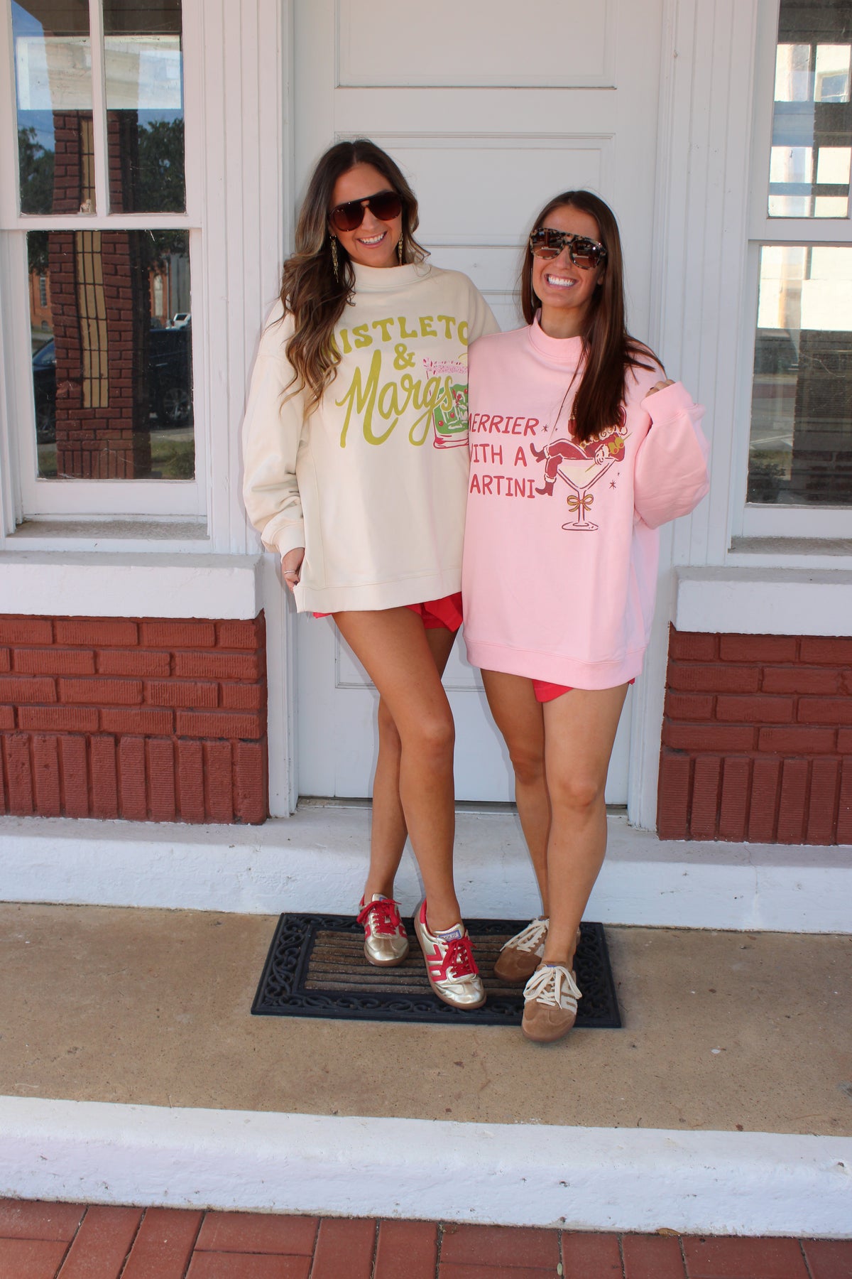 Holiday Mockneck Sweatshirts