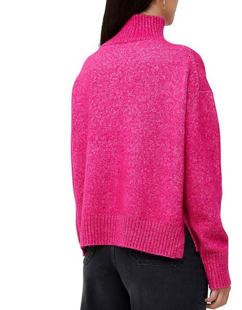 French connection best sale hot pink sweater