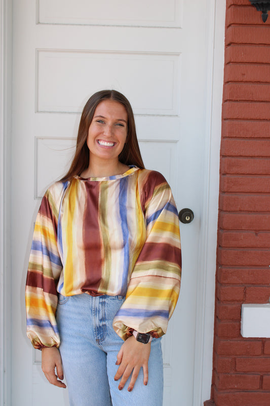 Multi Color Bubble Shirt
