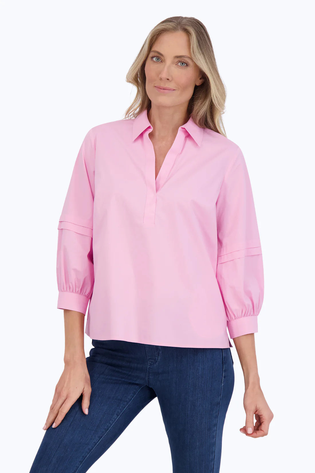 Frankie 34 Sol Stretch Shirt Bubble Gum