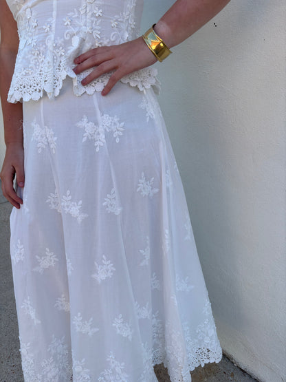 Jolene Eyelet Skirt