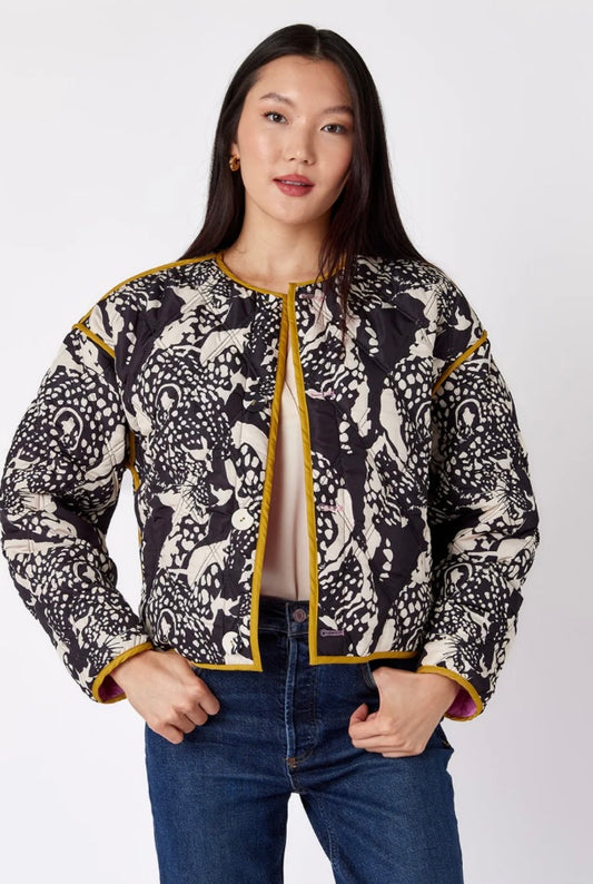 Felix Jacket Reversible BW Leopard