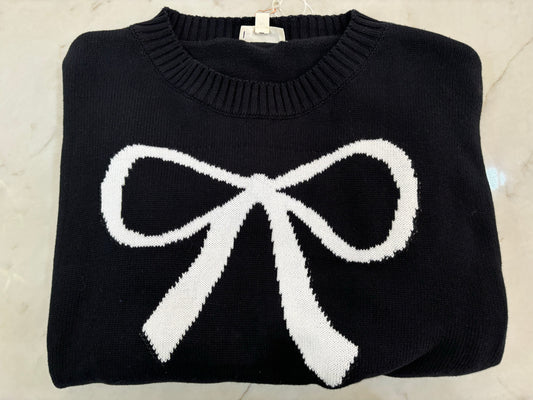 Bow Long Sleeve Sweater