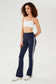 Raquel High Waist Supplex Flare 32 Navy/White