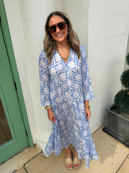 Calypso Addison Dress Lt. Blue