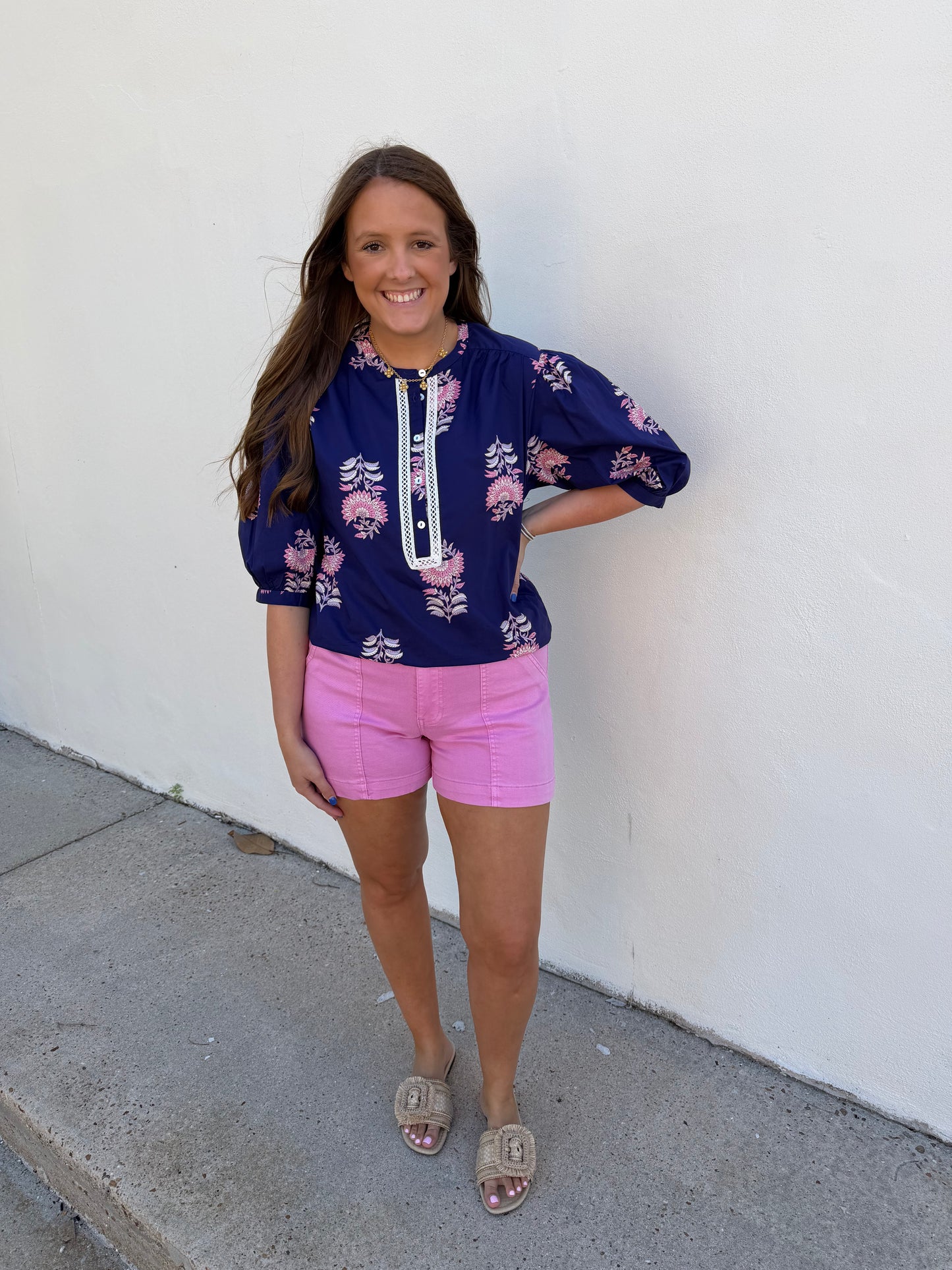 Luisa Blouse Blue