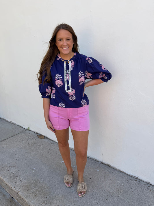 Luisa Blouse Blue