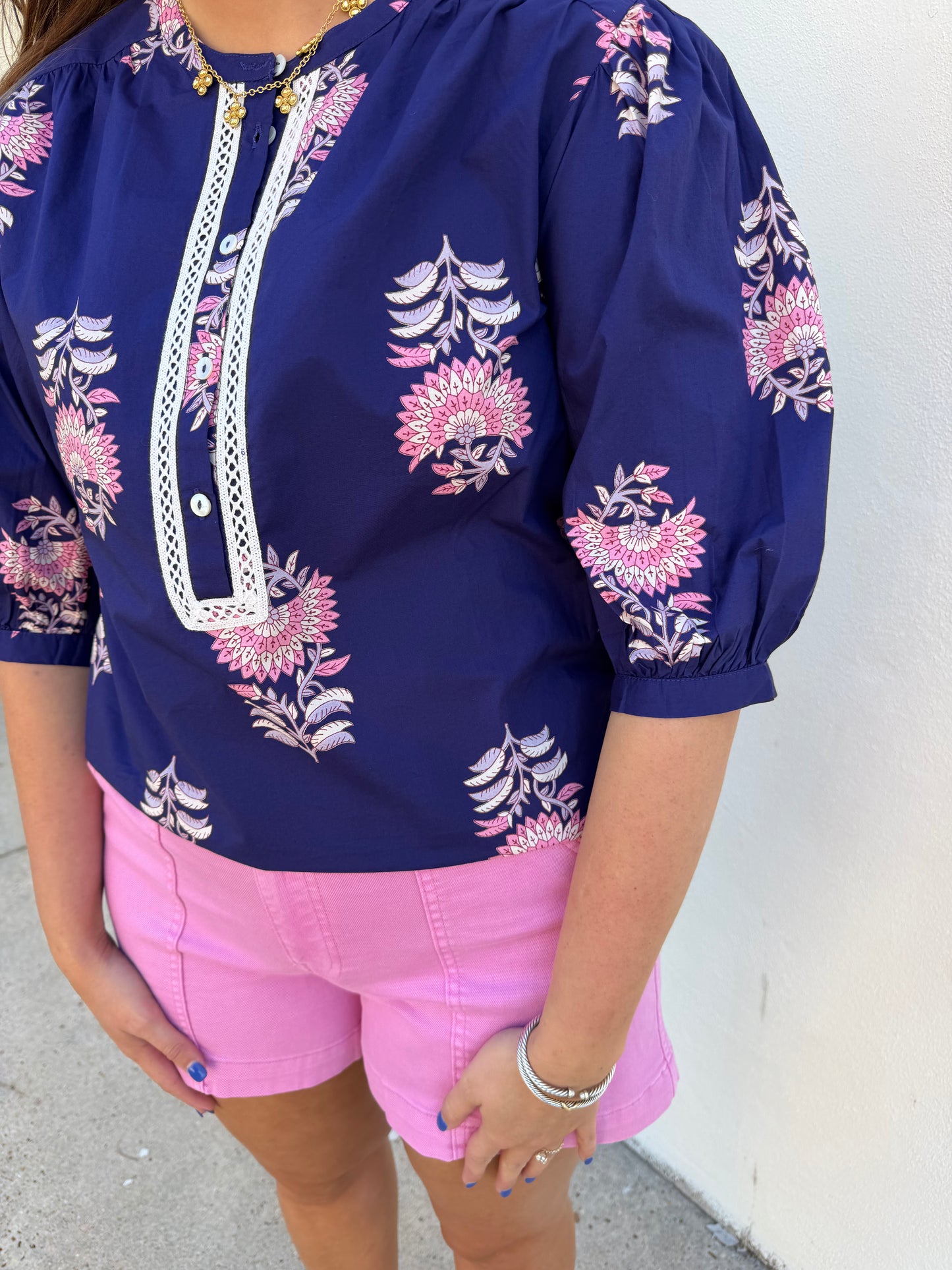 Luisa Blouse Blue