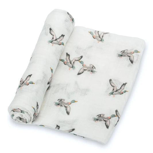 Quackin up Baby Muslin Blanket