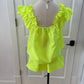 Crosby Calan Short in Electric Lime