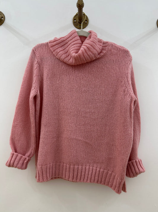 Wooden Ships Grace Turtleneck Love Pink