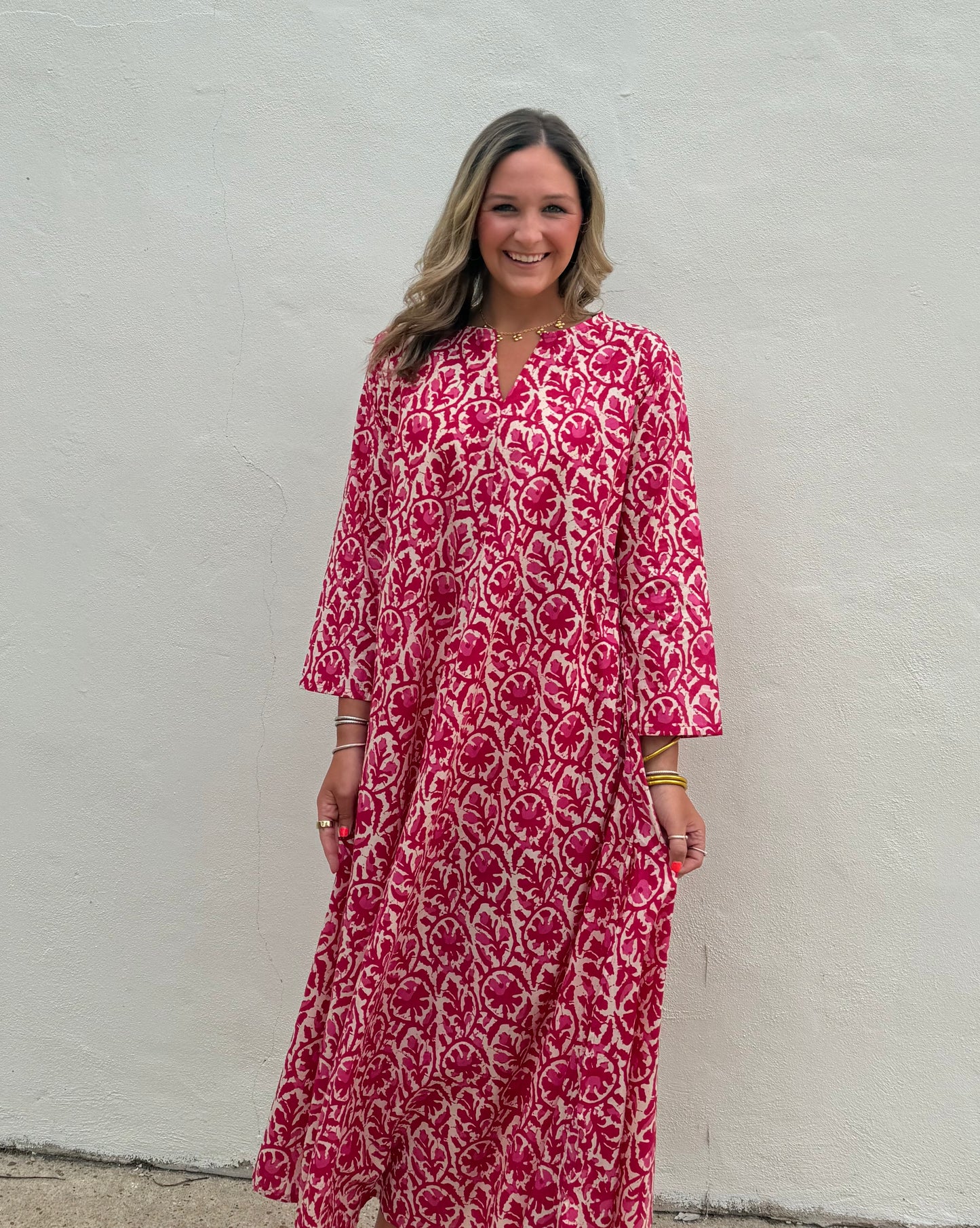 Calypso Aurora Dress Berry