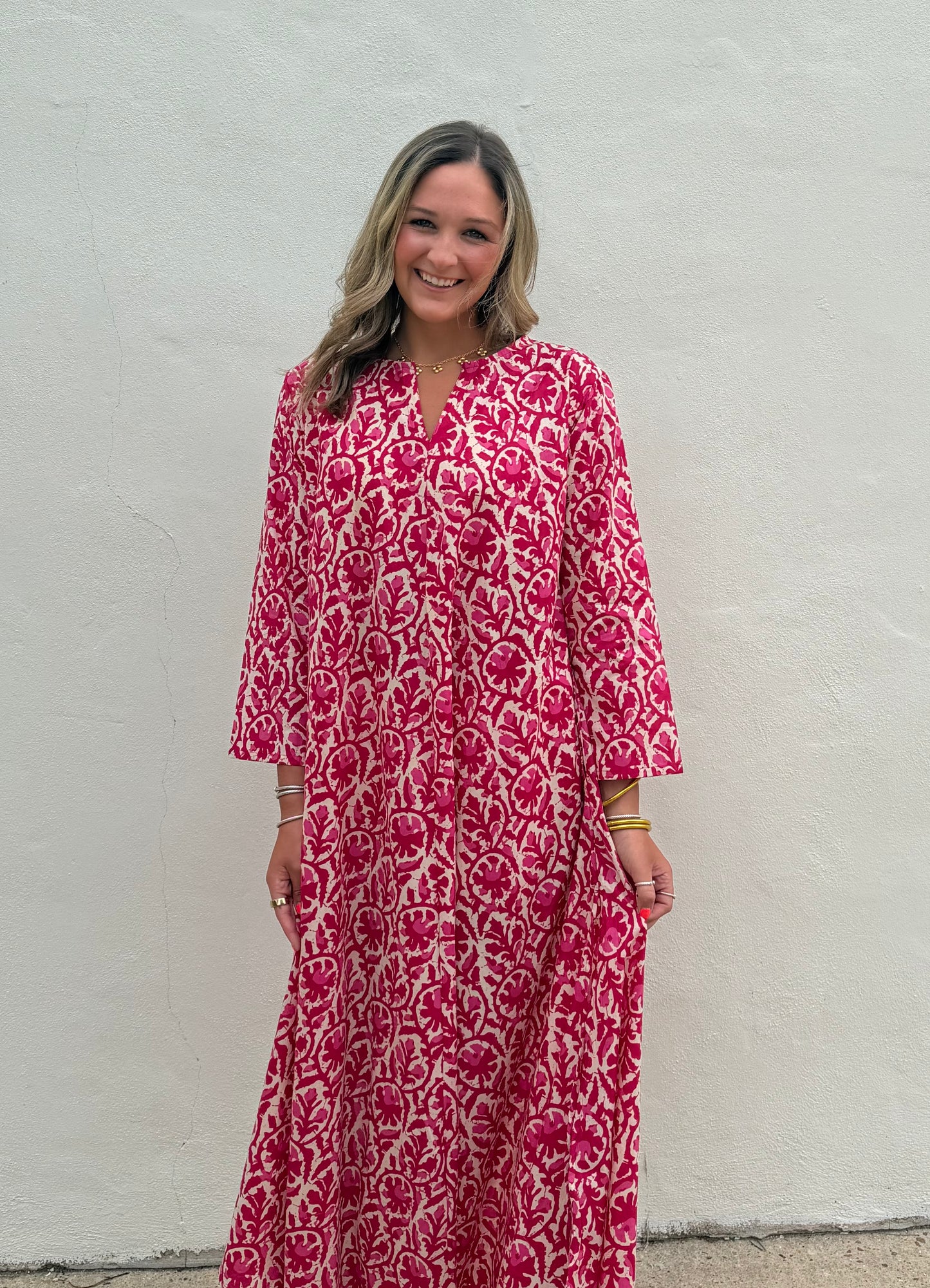 Calypso Aurora Dress Berry