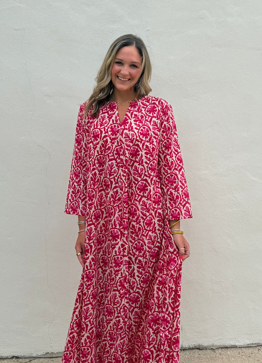 Calypso Aurora Dress Berry