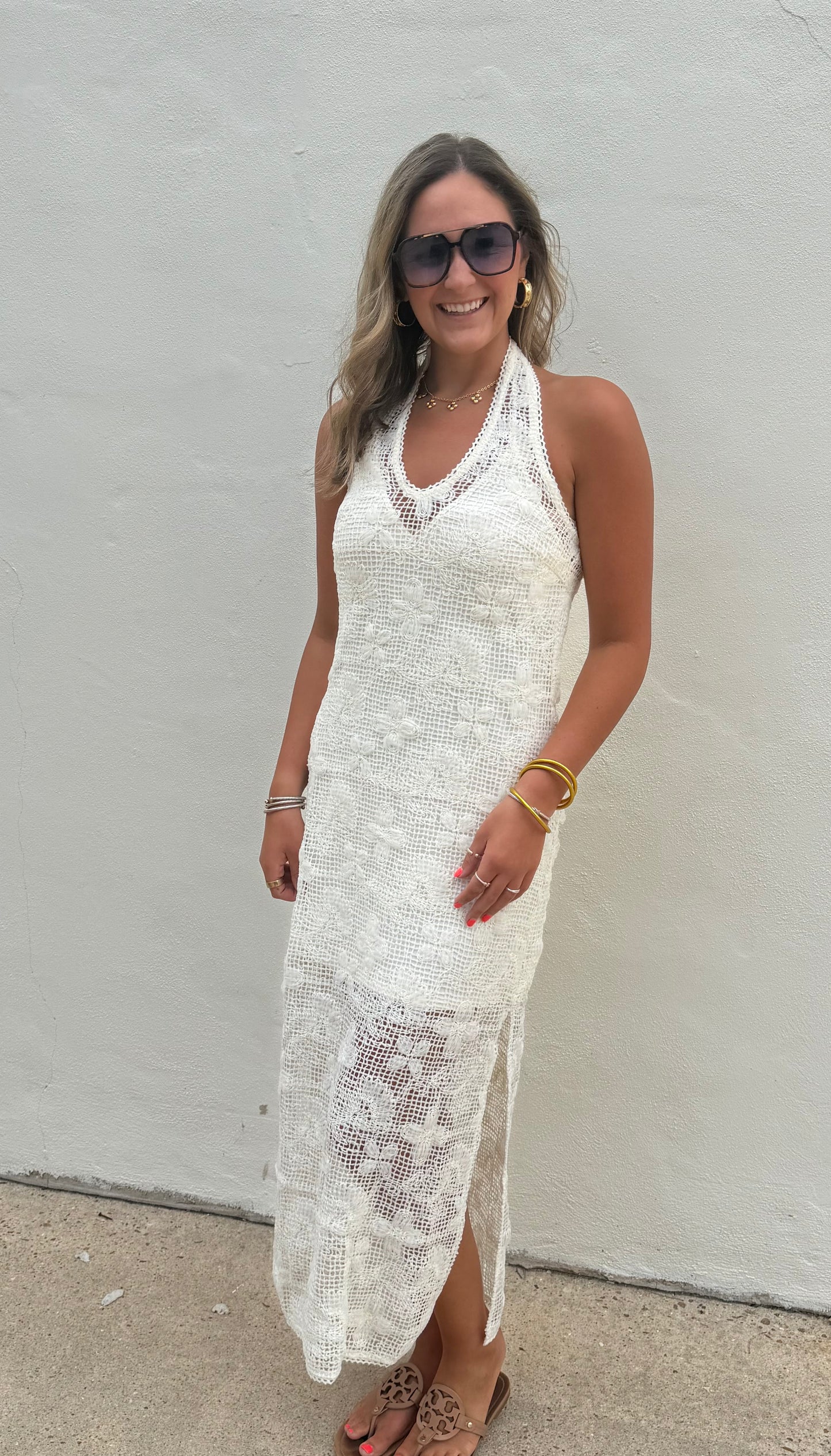 Florian Halter Dress in White