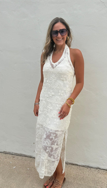 Florian Halter Dress in White
