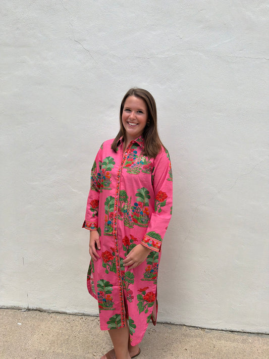Muade Liz Dress Pink Isles