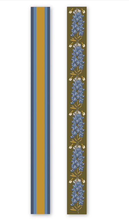 Twill Scarf Bluebonnet