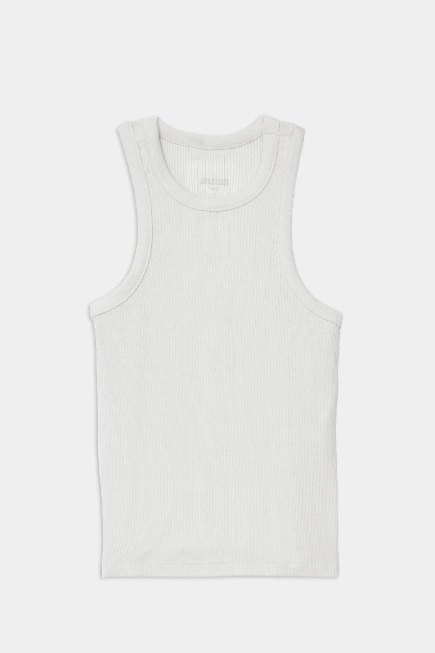 SPLITS59 Kiki Rib Tank White