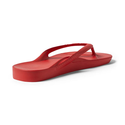 Chili Red Archies Arch Support Flip Flops