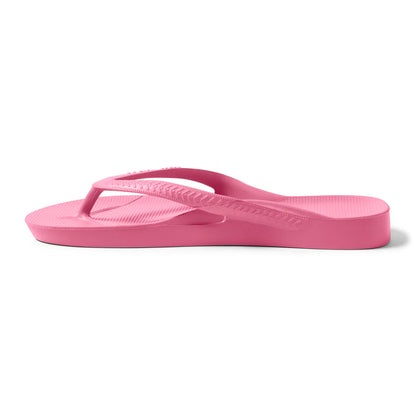 Hot Pink Archies Arch Support Flip Flops