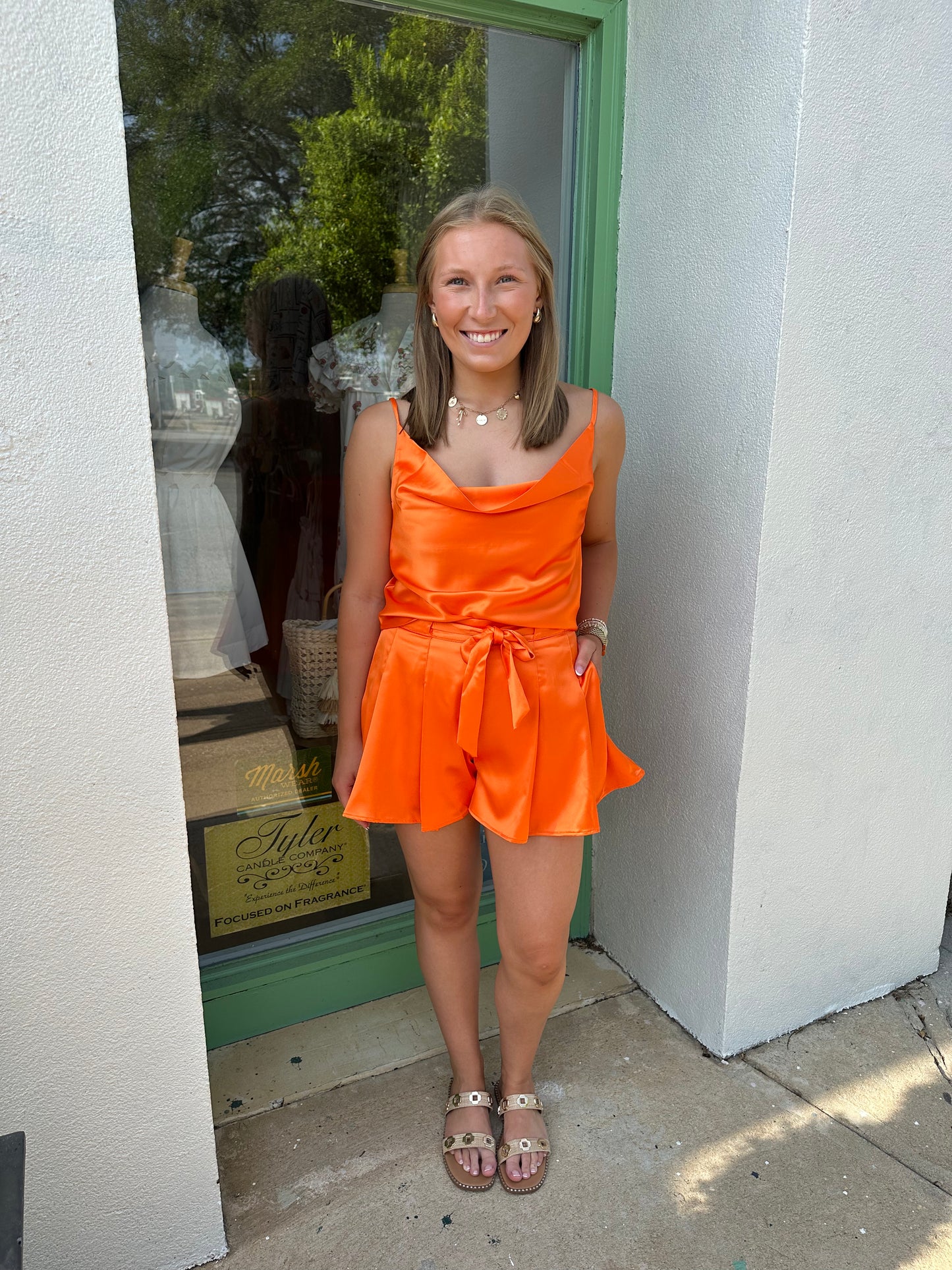 Weston Tank Tangerine