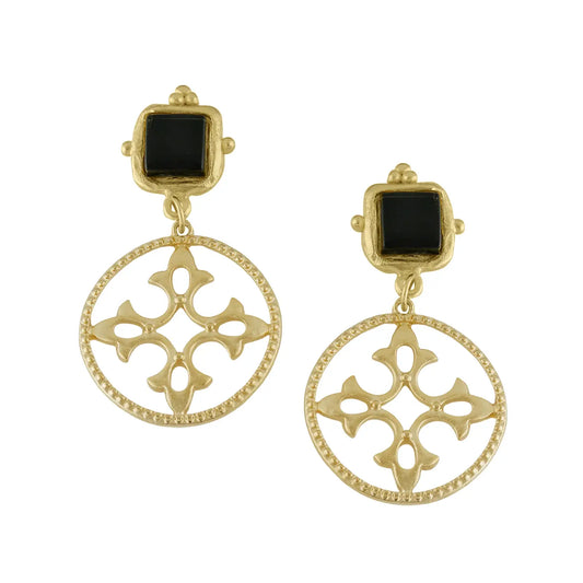 Charlotte Fleur de Lis Earrings