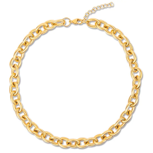 Ellie Vail Stevie Chunky Chain Link Necklace