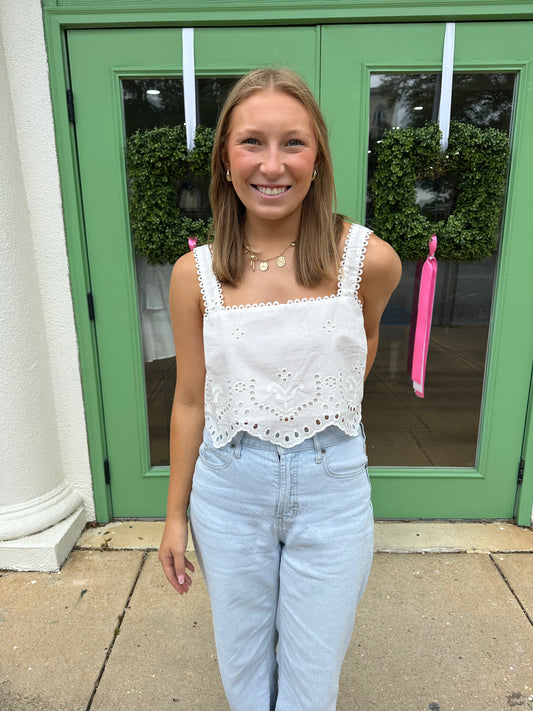 SIA Eyelet Top