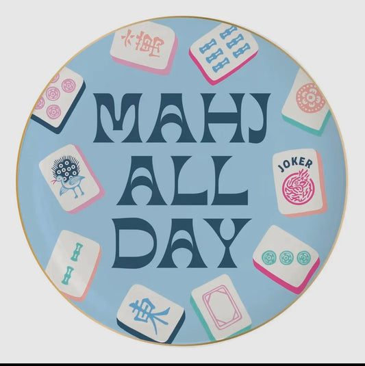 Mahj All Day Ceramic tray