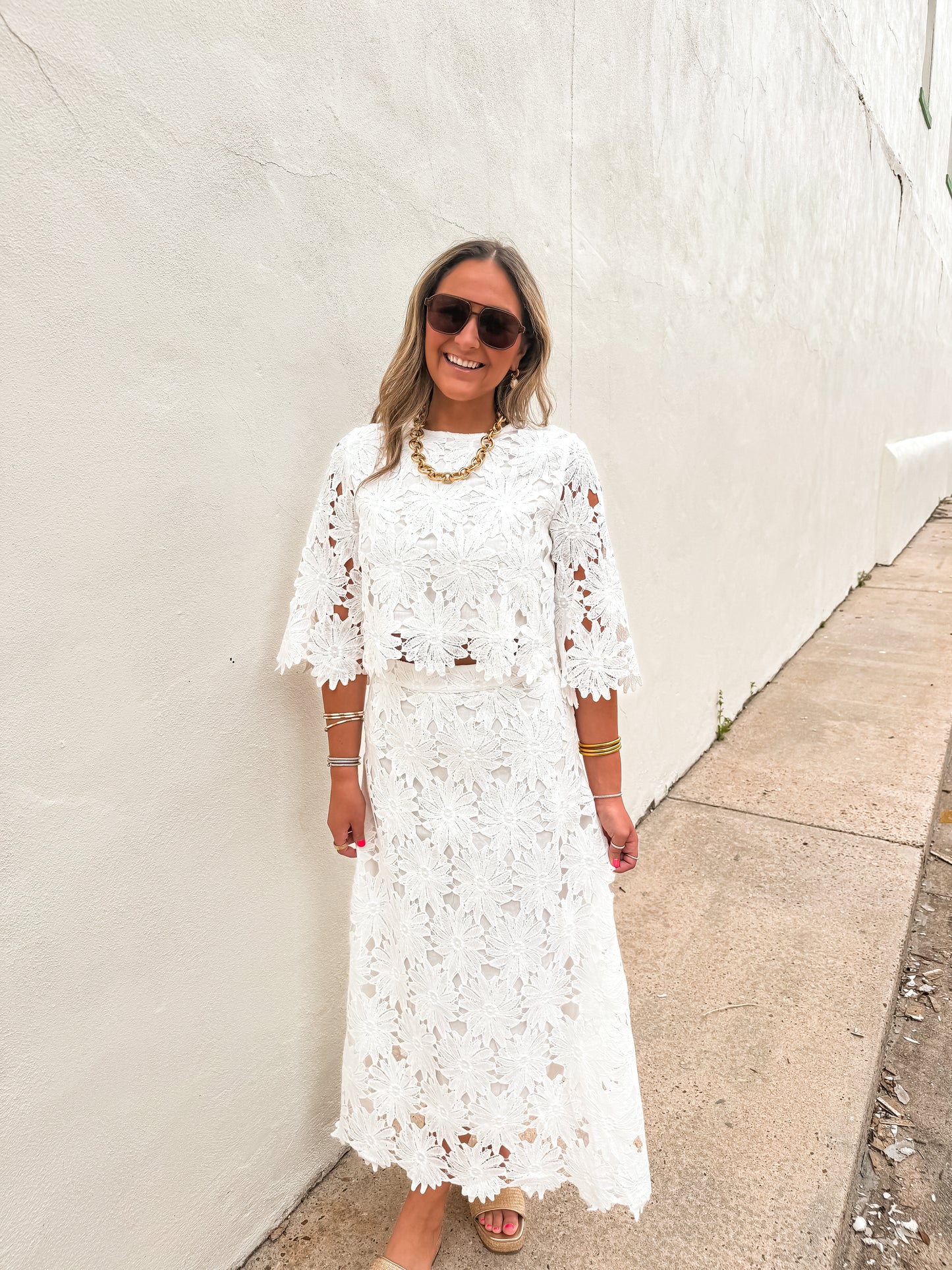 Lace Maxi Skirt