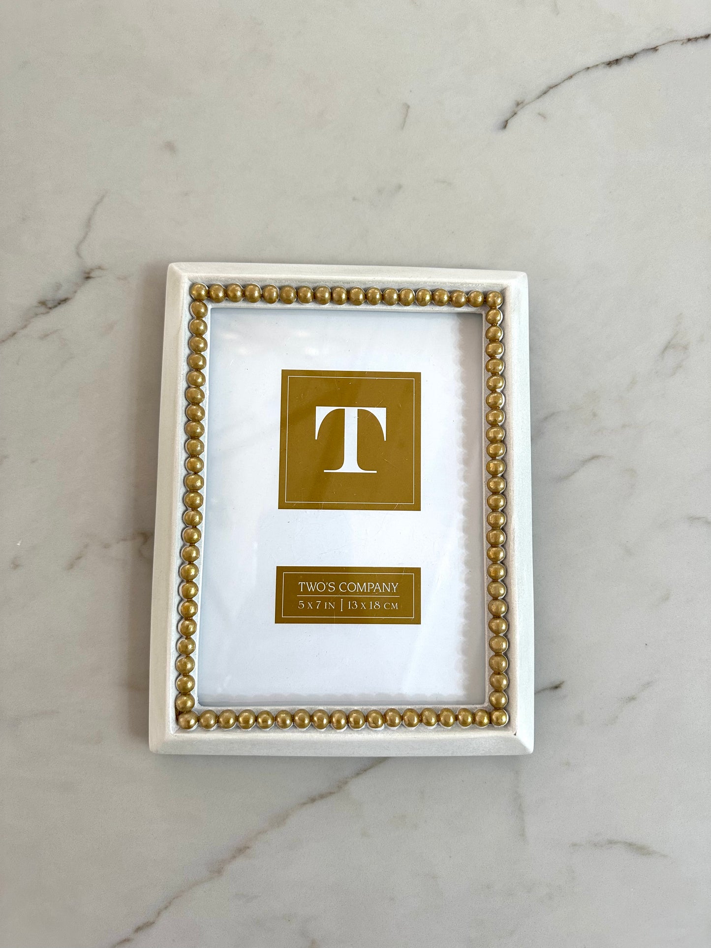 Gold Beaded Frame 5x7