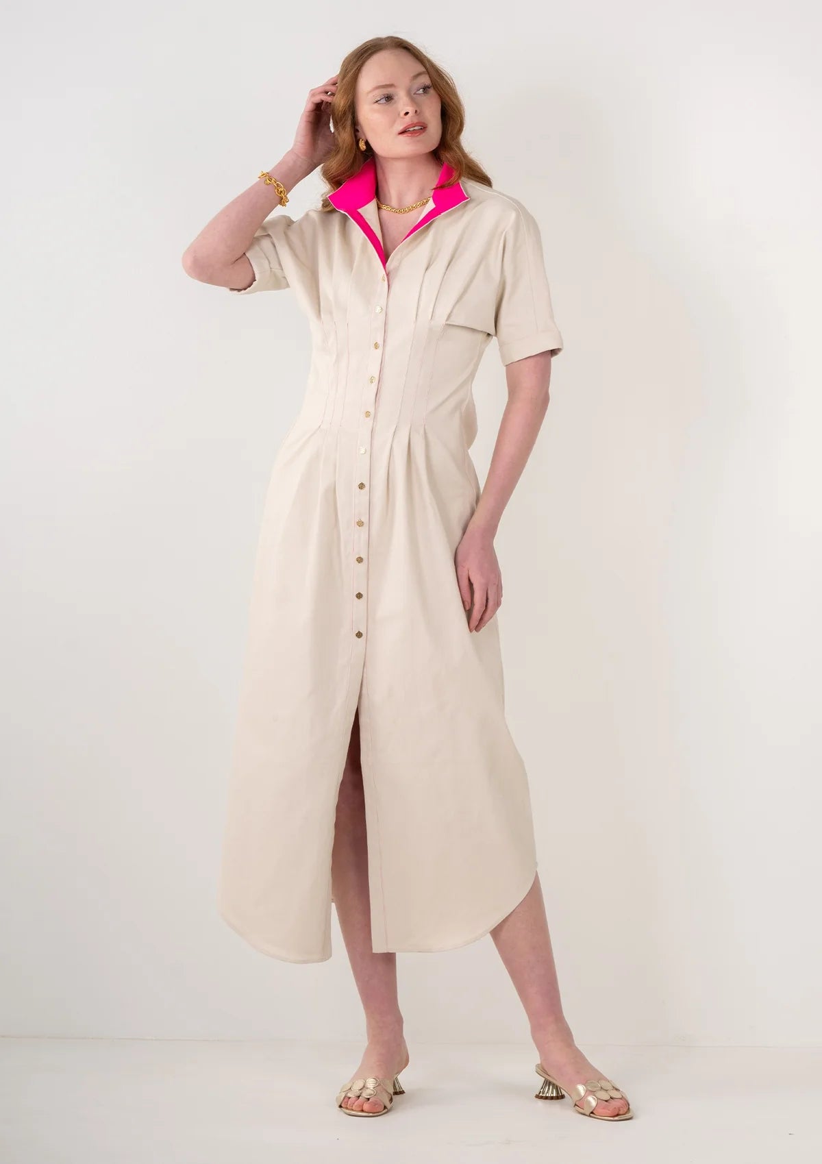 Georgia Dress Sandshell