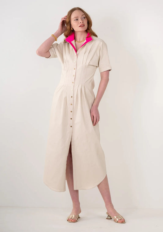 Georgia Dress Sandshell