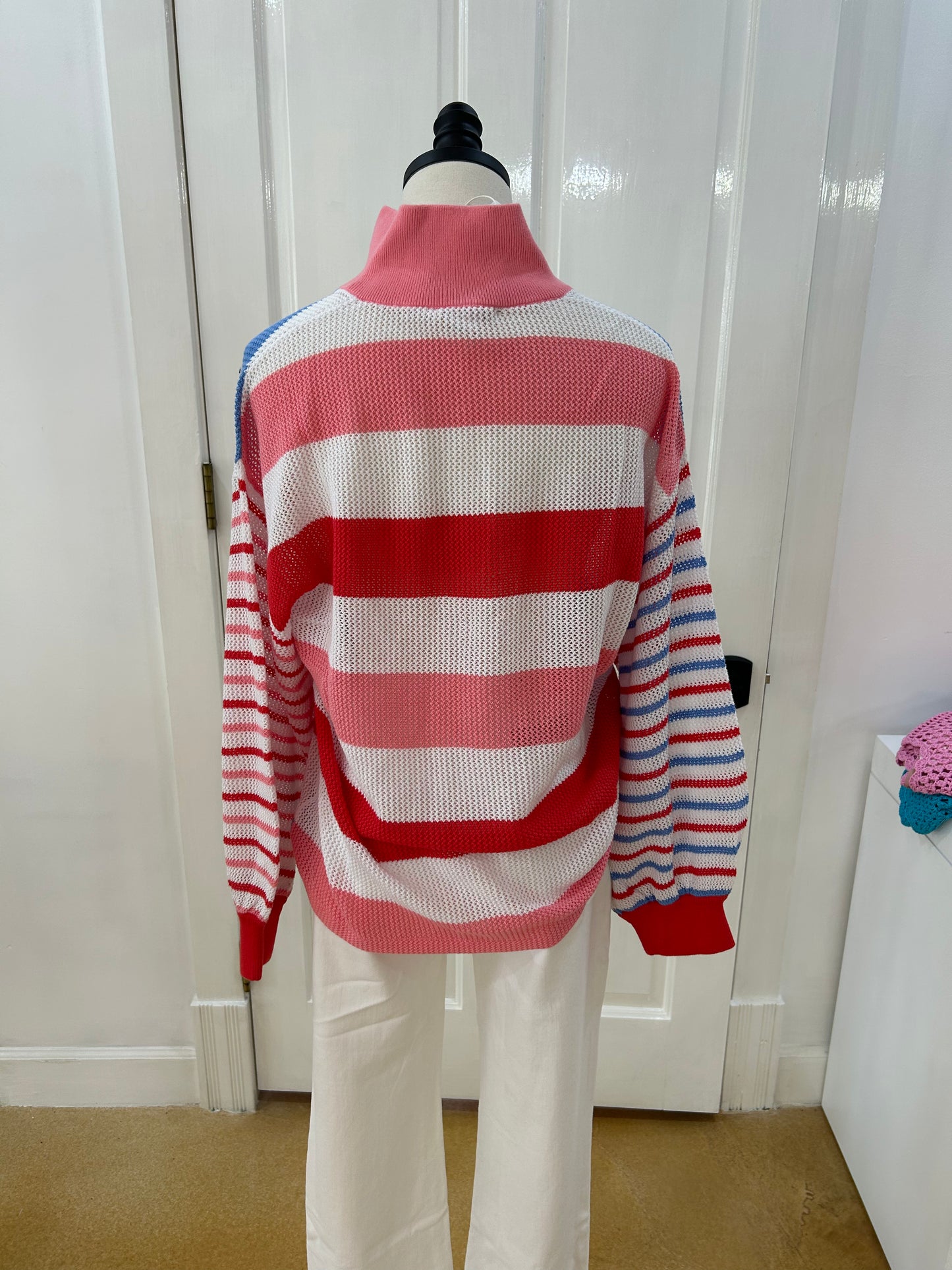 Emily McCarthy Lolli Sweater in Candy Stripes